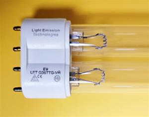 LET G36TTG-VH twin tube lamp germicidal (Limited Quantities)