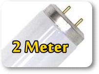 2 Meter Reflector Low Pressure Tanning Lamps