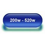200w - 520w High Pressure Tanning Lamps