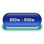 600w - 800w High Pressure Tanning Lamps